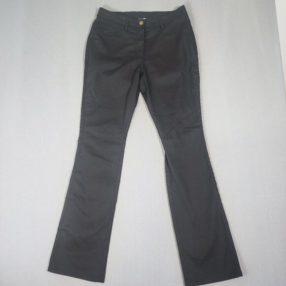Clipper uniform pants women's size 6 black colour bootcut waitress pants - Picture 1 of 11